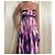 BCBG Max Azria Seiden-Maxikleid trägerlos mit Aquarell-Print Pink Weiß Lila - Ansicht 10