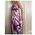 BCBG Max Azria Seiden-Maxikleid trägerlos mit Aquarell-Print Pink Weiß Lila - Ansicht 7