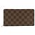 Louis Vuitton Zippy Organizer Damier Marrom