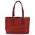 Gucci Vintage Open Tote GG Canvas and leather Medium Rot - Ansicht 2