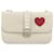 Valentino Garavani Glam Lock Leather Medium Bianco  - vista 1
