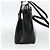 Bolsa Tote de couro Salvatore Ferragamo Double Gancini com fivela lateral Medium Preto - vista 3