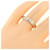 Bague anneau en platine Cartier - vue 3