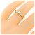 Anello Mini Love di Cartier in oro rosa 18K - vista 4