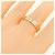 Anello Mini Love di Cartier in oro rosa 18K - vista 4