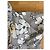 Autre Marque The Coat One-Shoulder-Top mit Blumenprint und Federn Weiß Mehrfarben Grau - Ansicht 11