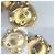 Orecchini a clip Chanel Gold con strass D'oro - vista 6
