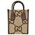 Borsa Tote Jumbo GG da donna Gucci Marrone Beige - vista 2
