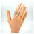 Hermès Hermes Osmo's PM Ring Silber  - Ansicht 2