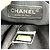Borsa a tracolla in pelle blu navy Chanel - vista 5