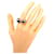 Ring Hermès Anello Etrier da uomo Hermes Argento Blu navy  - vista 2