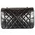 Borsa a tracolla Chanel Diana 25 Nero - vista 2
