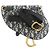 Borsa a tracolla Oblique Christian Dior Blu - vista 2