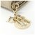 Cartera tríptico Christian Dior Lady Lotus Beige - vista 3