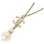 Collana Chanel 53161 Oro e Bianco D'oro - vista 4