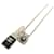 Collana Chanel AB7670 Nero Rosa Bianco D'oro