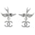 Orecchini a lobo Chanel ABF759 Argento
