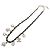 Chanel ABG275 Choker aus Leder in Schwarz, Gold und Weiß Golden - Ansicht 2