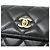Borsa in pelle Chanel AP2704 Nero - vista 3