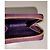 Furla Monedero de cuero morado texturizado Púrpura - vista 4