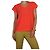 Diane von Furstenberg Rote Crepe-Bluse Koralle