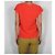 Diane von Furstenberg Rote Crepe-Bluse Koralle - Ansicht 4