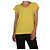 Diane von Furstenberg Top crepé amarillo cuello V