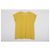Diane von Furstenberg Top crepé amarillo cuello V - vista 10