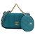 Portafoglio a tracolla con catena Chanel 19 Line AP0985 Verde