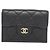 Cartera Chanel Timeless Classic Line AP0230 Negro Burdeos