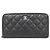 Cartera Chanel Timeless Classic Line AP0242 Negro Burdeos