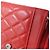Portafoglio con catena Chanel Timeless Classic Rosso - vista 8
