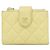 Monedero Chanel Timeless Classic Line Amarillo