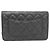 Catena per portafoglio Chanel Timeless Classic Line AP0250 Nero Bordò - vista 2