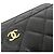 Catena per portafoglio Chanel Timeless Classic Line AP0250 Nero Bordò - vista 4