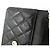 Portafoglio Chanel Timeless Classic Line con catena AP0250 Nero Bordò - vista 8