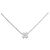 Tiffany & Co Collana Tiffany 4 Bezel in platino