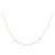 Tiffany & Co Collana piccola Tiffany T Smile in oro rosa