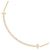 Tiffany & Co Collana piccola Tiffany T Smile in oro rosa - vista 3