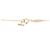 Collana Tiffany & Co. T Two Open Vertical Bar - vista 4