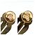 Orecchini a clip Chanel Vintage Gripoix Multicolore D'oro - vista 3