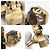 Orecchini a clip Chanel Vintage Gripoix Multicolore D'oro - vista 6