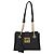 Padlock Borsa a spalla in pelle nera da donna Gucci Nero