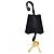 Padlock Borsa a spalla in pelle nera da donna Gucci Nero - vista 10