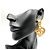 Orecchini Chanel Vintage Gold Clip D'oro - vista 2
