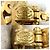 Orecchini Chanel Vintage Gold Clip D'oro - vista 3