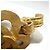 Orecchini Chanel Vintage Gold Clip D'oro - vista 5