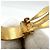 Orecchini Chanel Vintage Gold Clip D'oro - vista 6