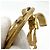 Orecchini Chanel Vintage Gold Clip D'oro - vista 9