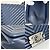 Le Boy Bolsa de ombro em couro azul marinho Chanel - vista 6